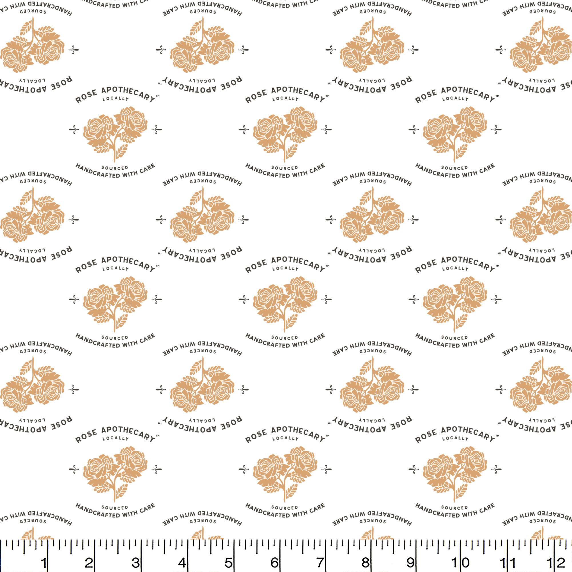 Schitt's Creek® White Rose Apothecary™ Cotton Fabric